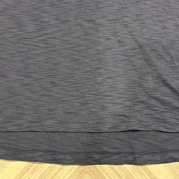 Nancy Rose Performance Racerback Loose Fit Blue/Grey Restorative Tank Top - Picture 2 of 7